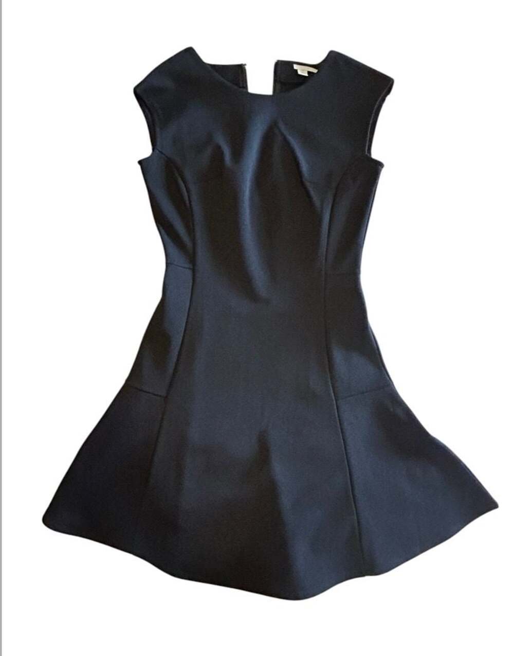 Halogen Women's Black Sleeveless Fit and Flare Mini Dress